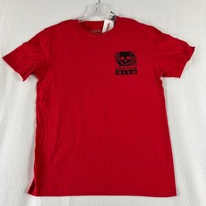 Taco Tuesday, T-Shirt, Men’s L, Red Mushroom Skull, Open Your Mind Graphics